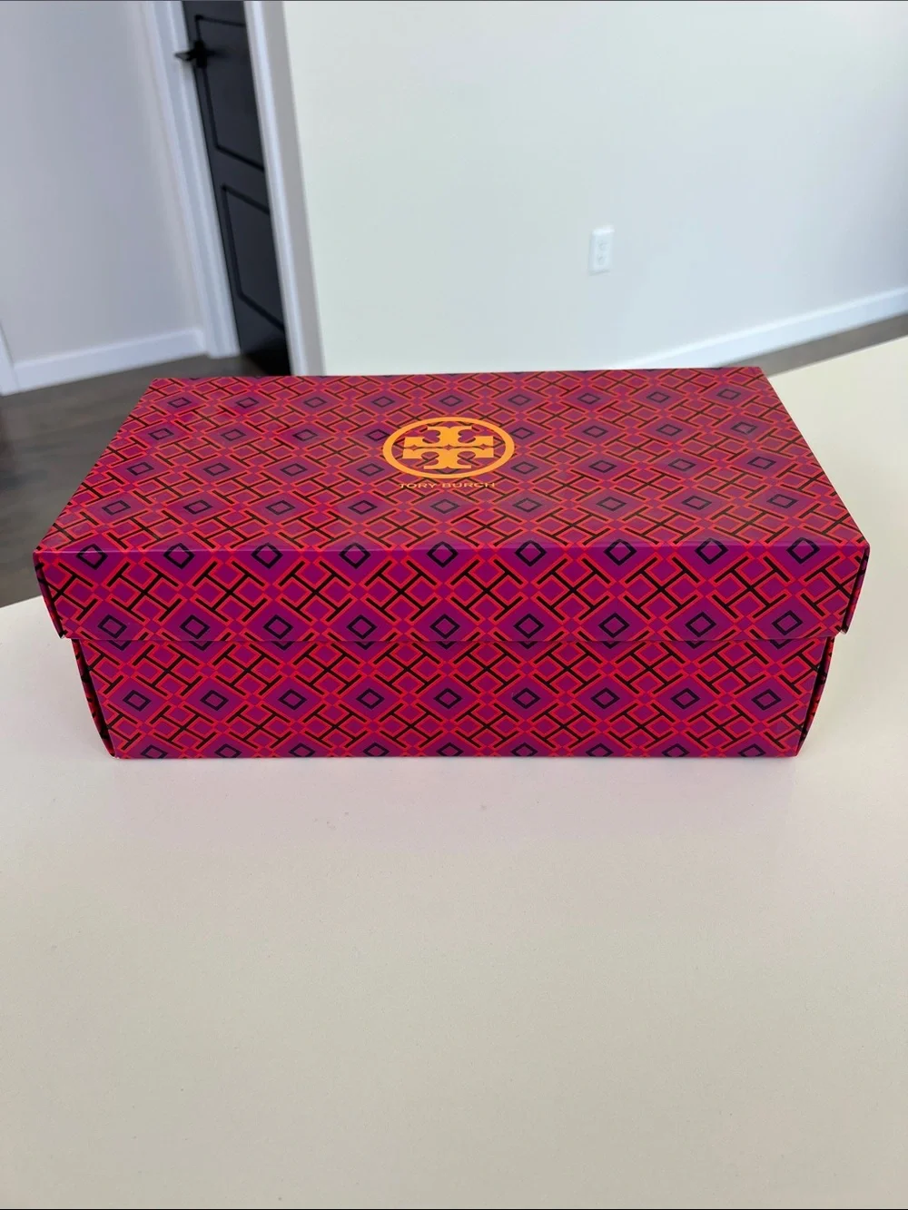 Tory Burch gigi 20mm pointy toe flat silk suede leather dark tiramisu tan black
